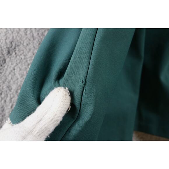 Diane Von Furstenberg Dress Green Xs Jeannie V Neck Long Sleeve A Line - Picture 12 of 12